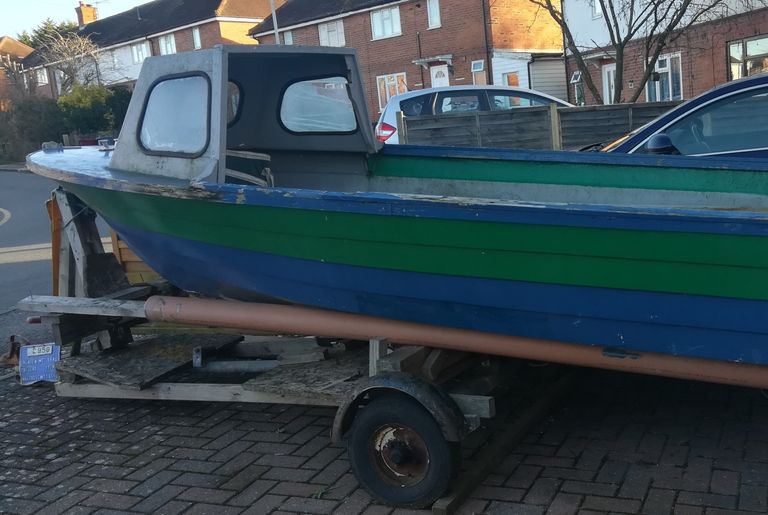 Free 16ft motorboat
