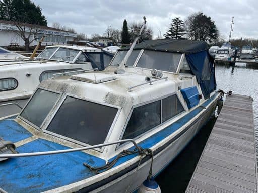 'Tickety Boo' 24ft Ancas Queen Cabin Cruiser