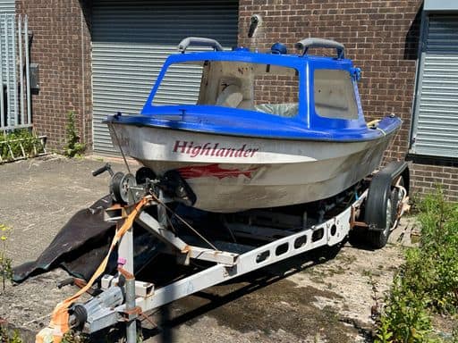 14ft Dejon Motorboat