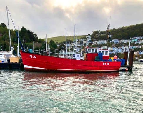 Ex fishing vessel William Harvey
